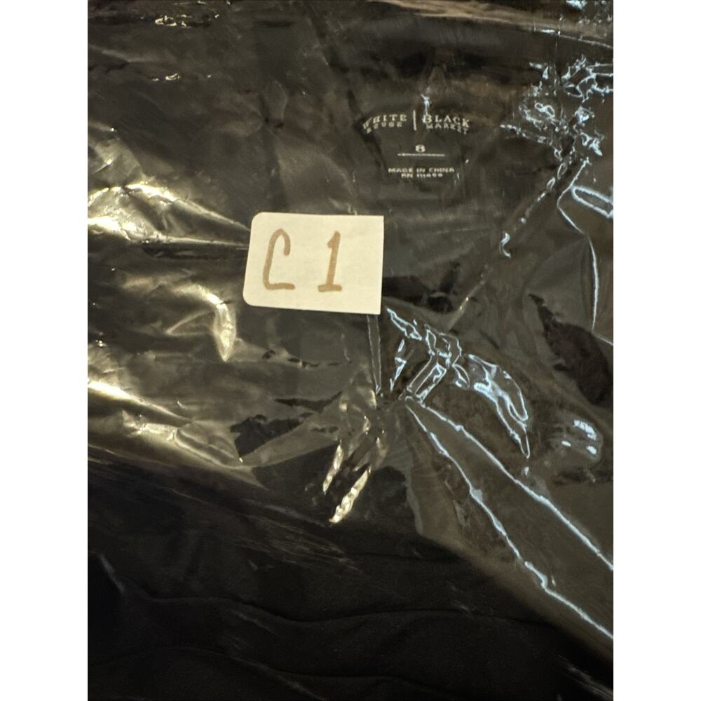 White House Black Market Black Lace Size 8 Voluminous Fit & Flare with Crinoline - Picture 12 of 12